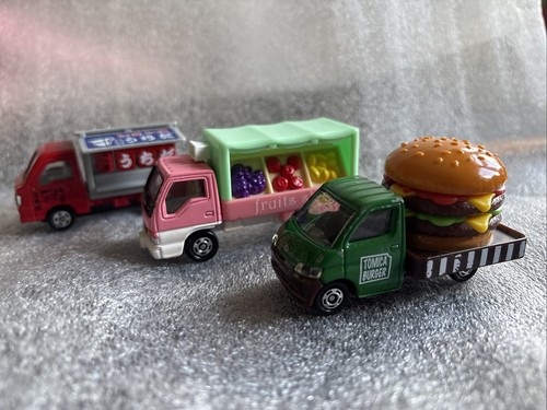 Tomica die cast food truck - cast,