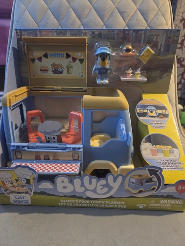 Bluey let play food truck - food,